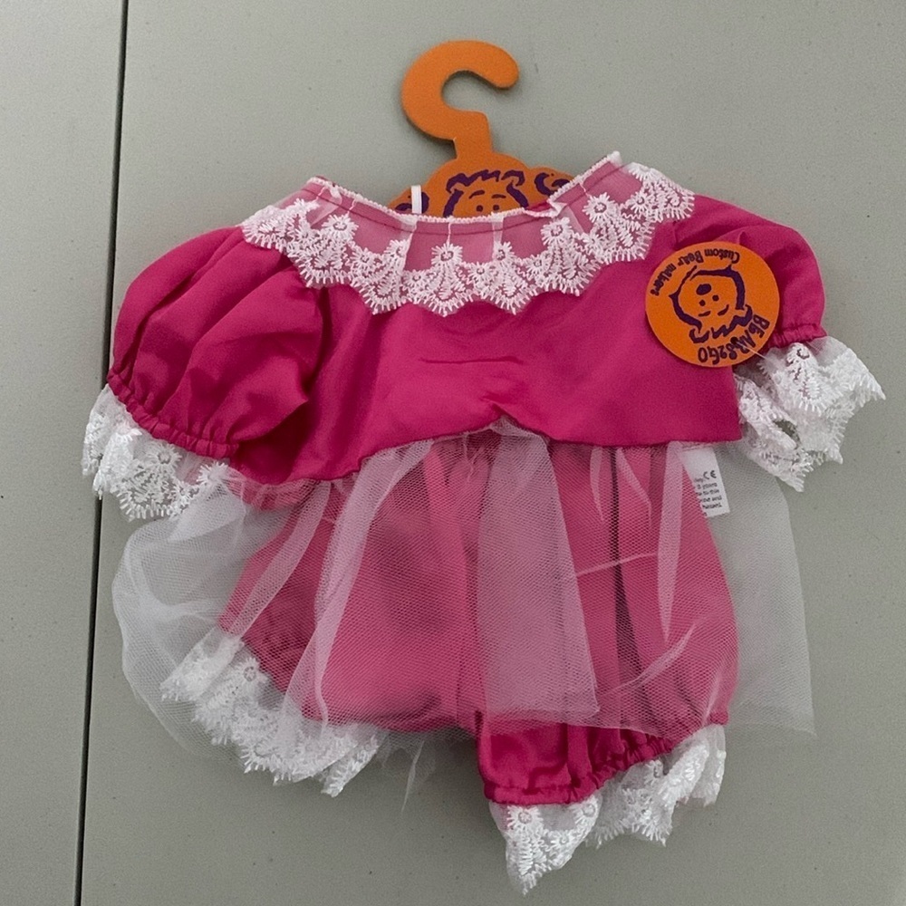 NWT Bears2Go pink fairy dress